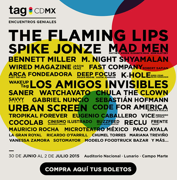 Consigue tus boletos para TagCDMX