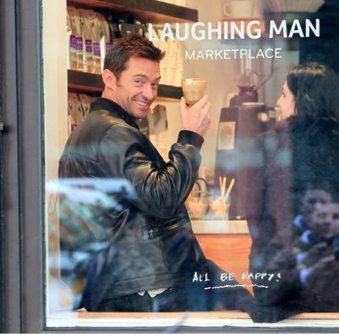Laughing Man Coffee - Hugh Jackman