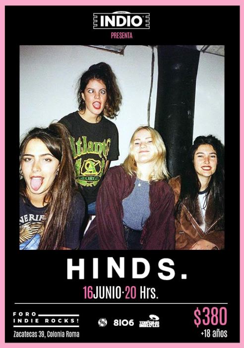 Hinds en el Foro Indie Rocks!