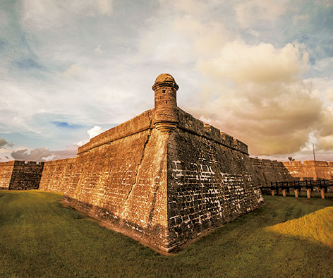 Castillo de San Marcos en St. Augustine