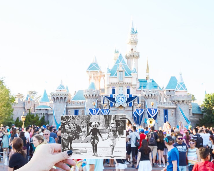 Castillo de Disney: Antes y ahora
