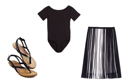 Looks blanco y negro