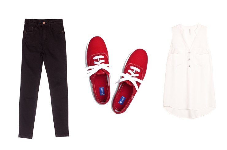 Looks blanco y negro